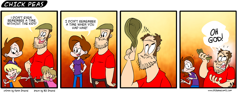 I'm just taller than my hair.